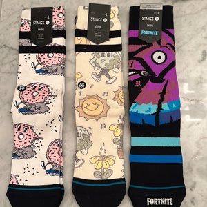 NWT- Set of 3 Pairs of Stance Men’s Socks- All Size L (9-13)